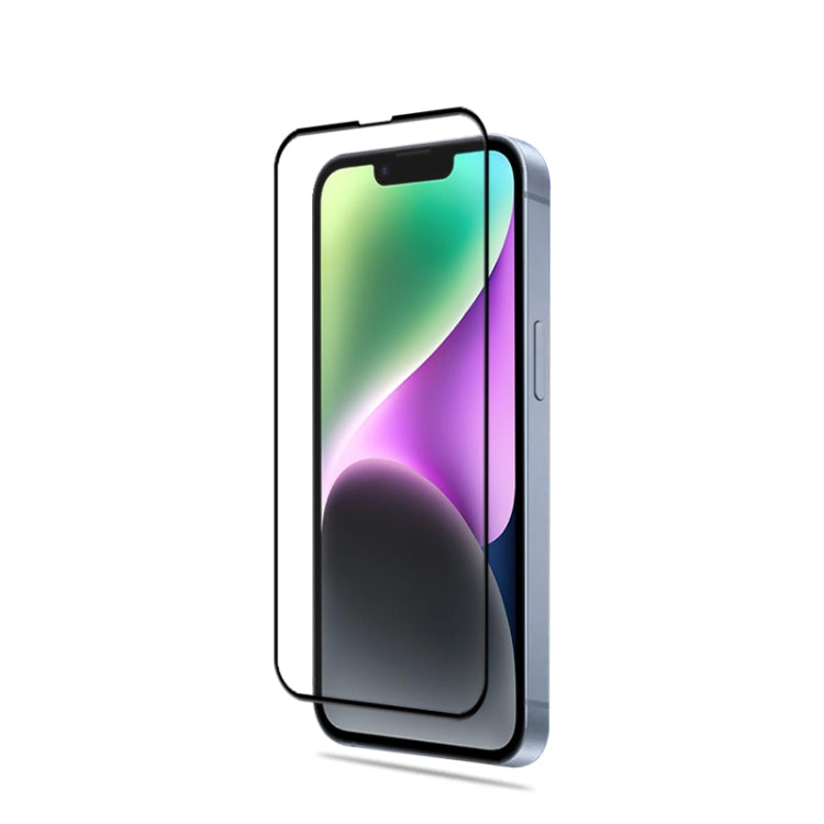 For iPhone 15 Plus 2.5D Full Glue Full Cover Tempered Glass Screen Protector - HoMEdemic™ 