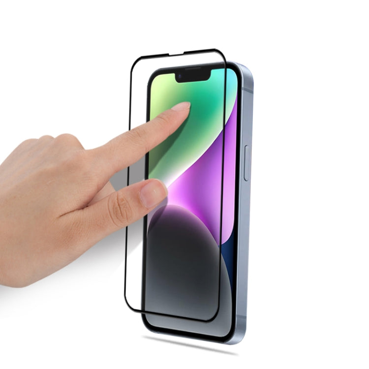 For iPhone 15 Plus 2.5D Full Glue Full Cover Tempered Glass Screen Protector - HoMEdemic™ 