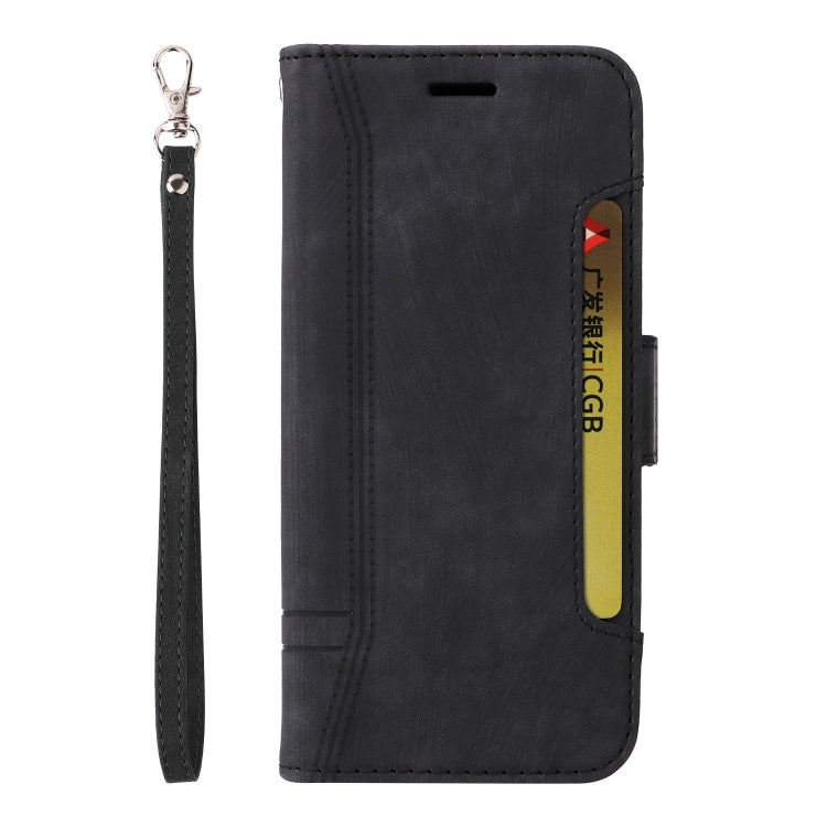 For iPhone 15 Plus BETOPNICE Dual-side Buckle Leather Phone Case(Black) - HoMEdemic™ 