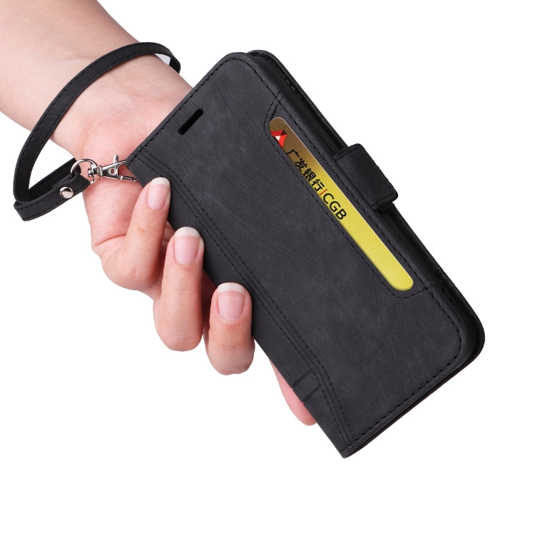 For iPhone 15 Plus BETOPNICE Dual-side Buckle Leather Phone Case(Black) - HoMEdemic™ 