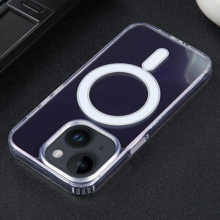 For iPhone 15 Plus GEBEI MagSafe Magnetic Transparent Phone Case(Transparent) - HoMEdemic™ 