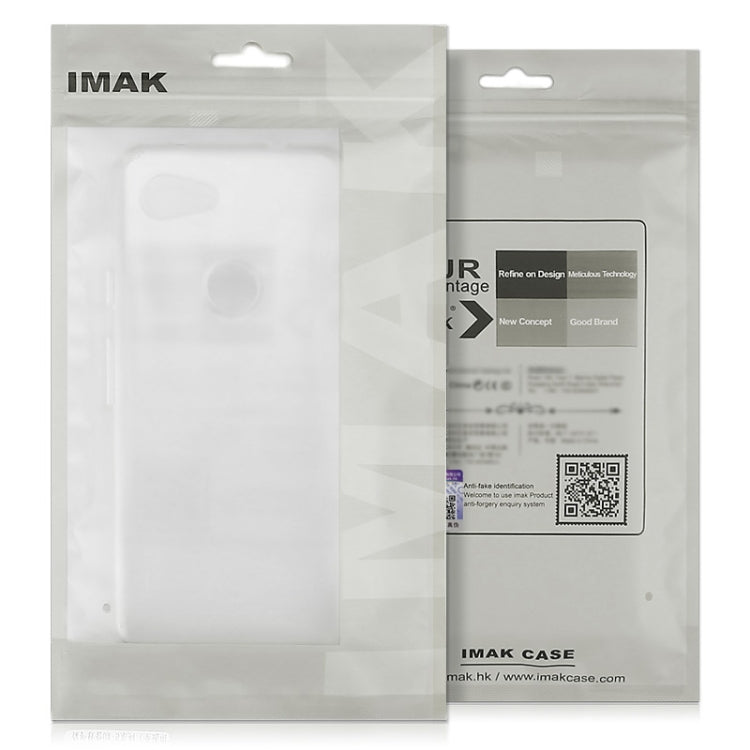 For iPhone 15 Plus IMAK UX-5 Series Transparent TPU Phone Case(Transparent) - HoMEdemic™ 
