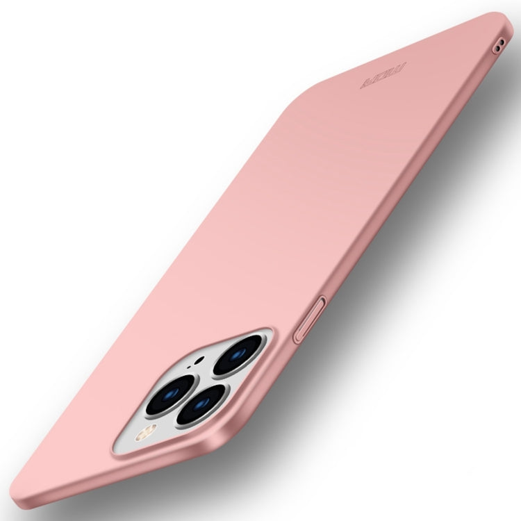 For iPhone 15 Plus MOFI Frosted PC Ultra-thin Hard Phone Case(Rose Gold) - HoMEdemic™ 