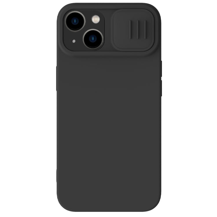 For iPhone 15 Plus NILLKIN CamShield Liquid Silicone Phone Case(Black) - HoMEdemic™ 