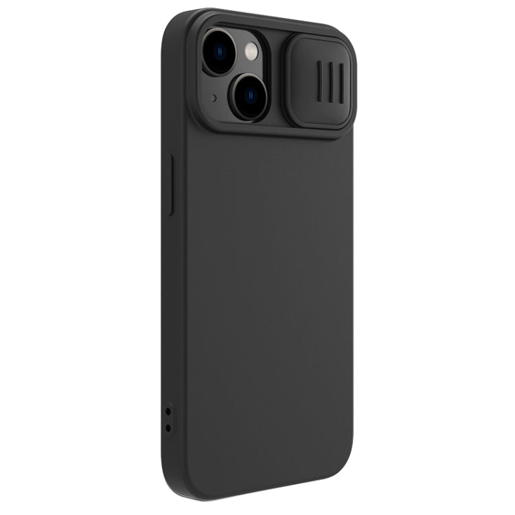 For iPhone 15 Plus NILLKIN CamShield Liquid Silicone Phone Case(Black) - HoMEdemic™ 