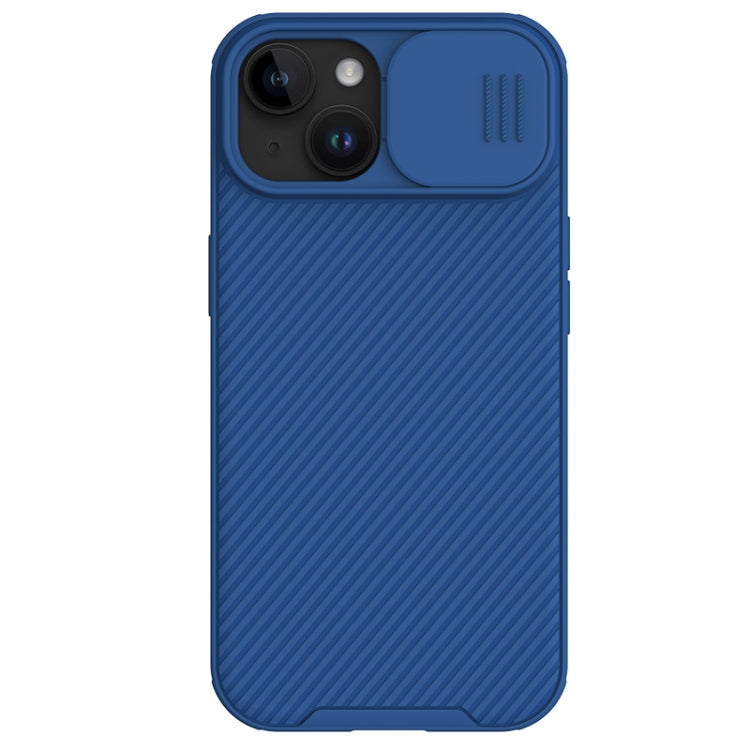 For iPhone 15 Plus NILLKIN CamShield Pro PC Phone Case(Blue) - HoMEdemic™ 