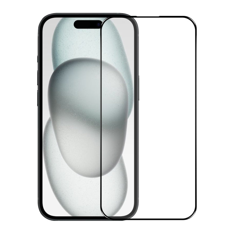 For iPhone 15 Plus NORTHJO A++ Screen Protector Full Glue Silk Printing Tempered Glass Film - HoMEdemic™ 