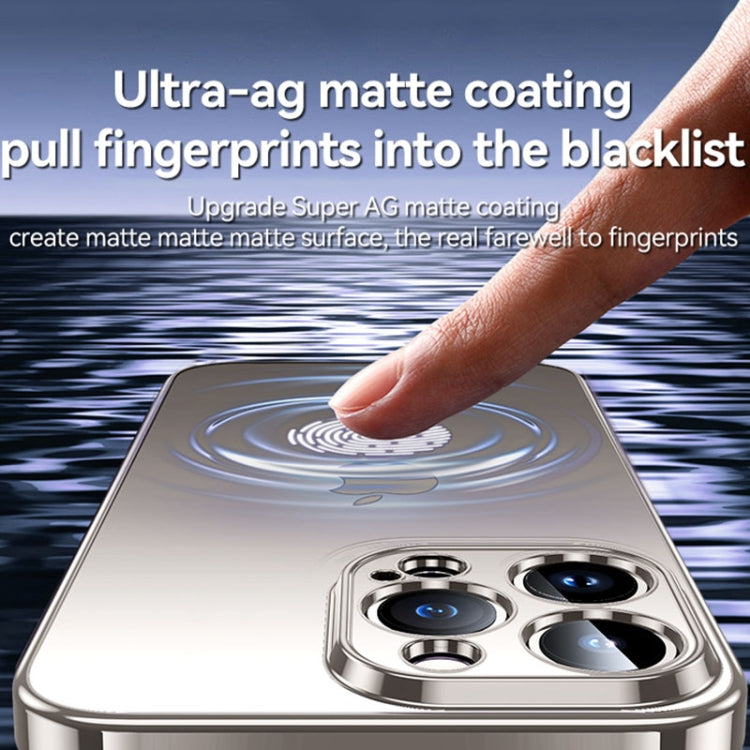 For iPhone 15 Plus SULADA Electroplating Frosted TPU Phone Case(Titanium Grey) - HoMEdemic™ 