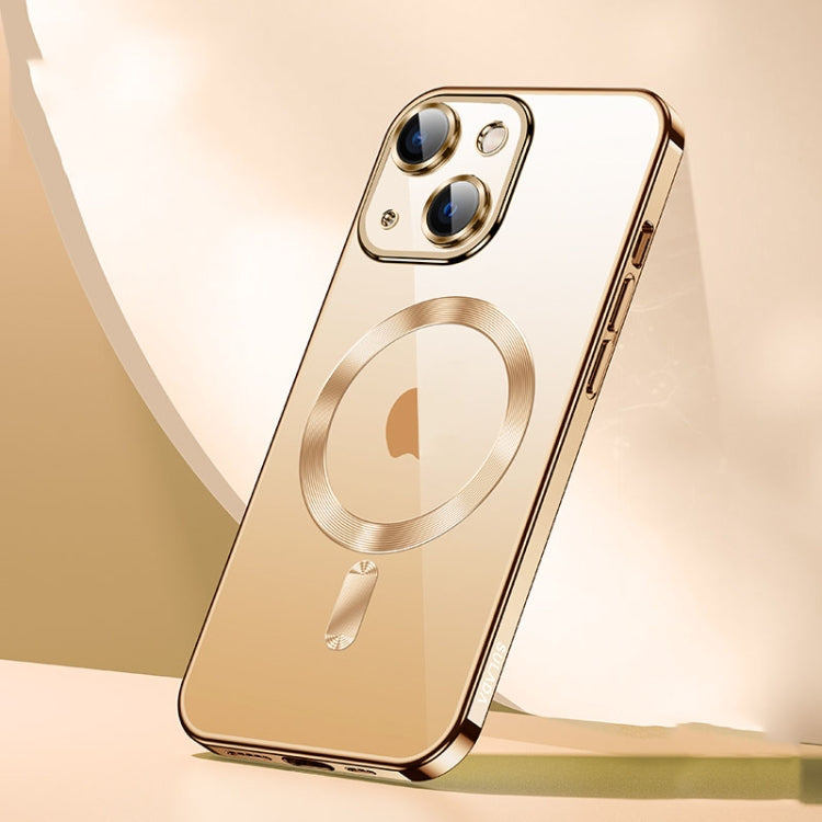 For iPhone 15 Plus SULADA MagSafe Plating TPU Shockproof Phone Soft Case(Gold) - HoMEdemic™ 
