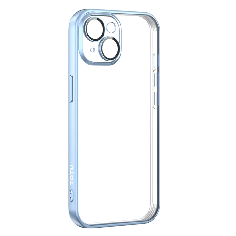 For iPhone 15 Plus TOTUDESIGN PC-2 Series Electroplating TPU Phone Case(Blue) - HoMEdemic™ 