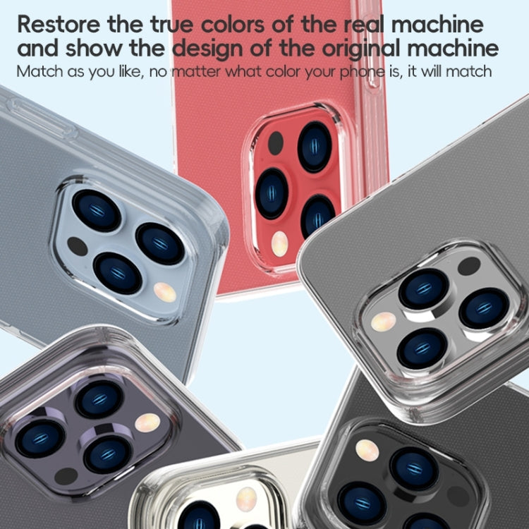 For iPhone 15 Plus ZGA Clear TPU Shockproof Phone Case(Transparent) - HoMEdemic™ 