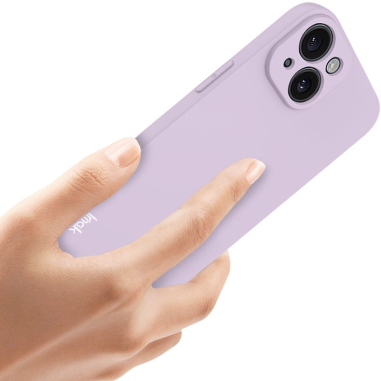 For iPhone 15 Plus imak UC-4 Series Straight Edge TPU Phone Case(Purple) - HoMEdemic™ 