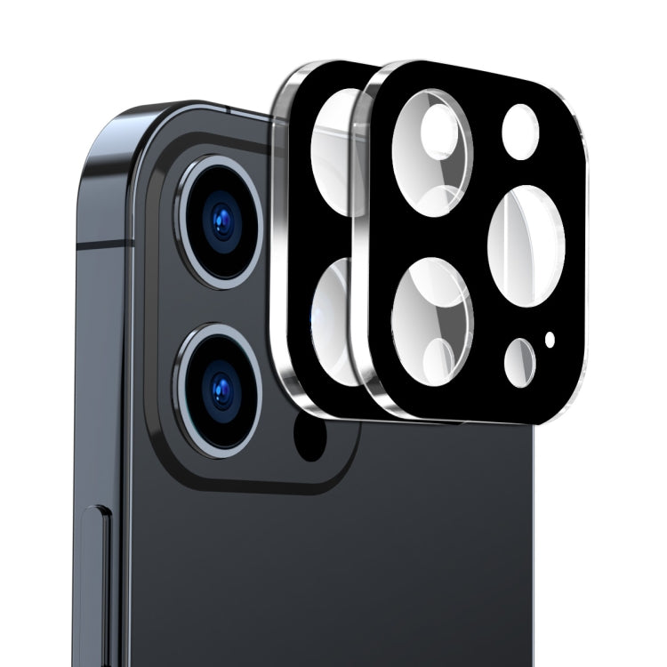 For iPhone 15 Pro / 15 Pro Max 2pcs ENKAY Hat-Prince 9H Rear Camera Lens Tempered Glass Film - HoMEdemic™ 