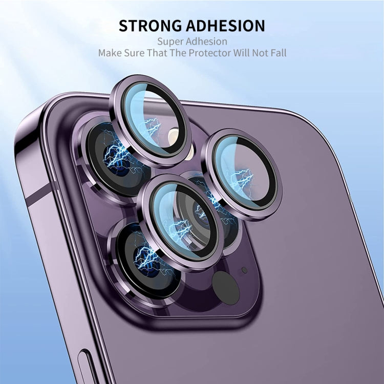 For iPhone 15 Pro / 15 Pro Max ENKAY AR Anti-reflection Camera Lens Glass Full Film(Colorful) - HoMEdemic™ 