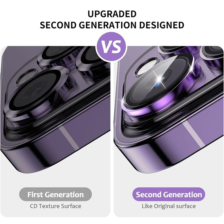 For iPhone 15 Pro / 15 Pro Max ENKAY AR Anti-reflection Camera Lens Glass Full Film(Grey) - HoMEdemic™ 
