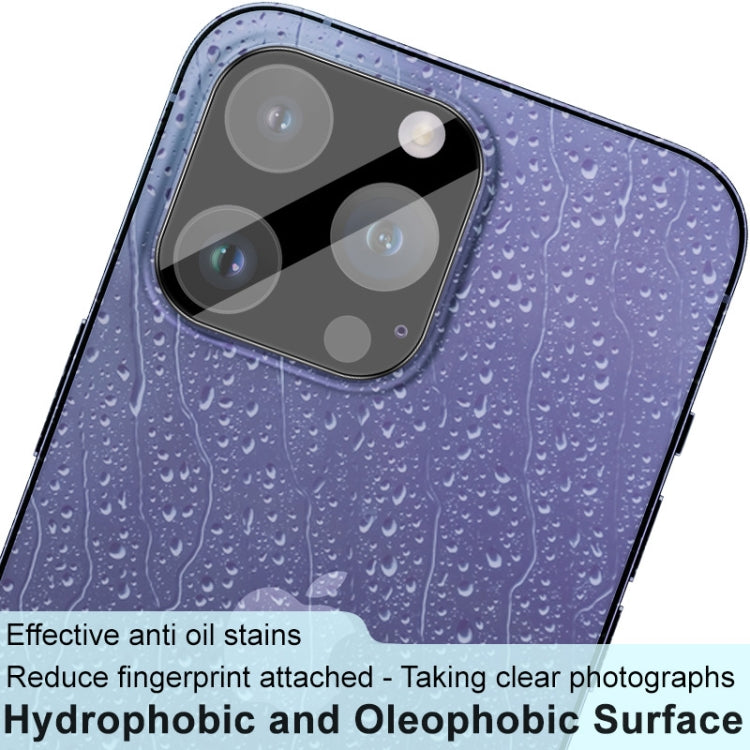 For iPhone 15 Pro / 15 Pro Max imak High Definition Integrated Glass Lens Film Black Version - HoMEdemic™ 