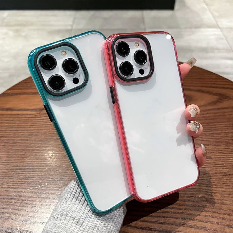 For iPhone 15 Pro 2 in 1 Acrylic Transparent Shockproof Phone Case(Transparent) - HoMEdemic™ 
