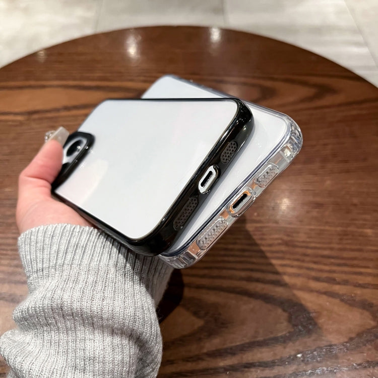 For iPhone 15 Pro 2 in 1 Acrylic Transparent Shockproof Phone Case(Transparent) - HoMEdemic™ 