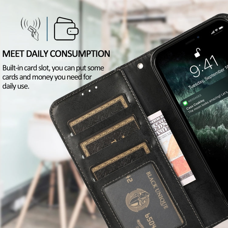 For iPhone 15 Pro 2 in 1 Detachable Phone Leather Case(Black) - HoMEdemic™ 