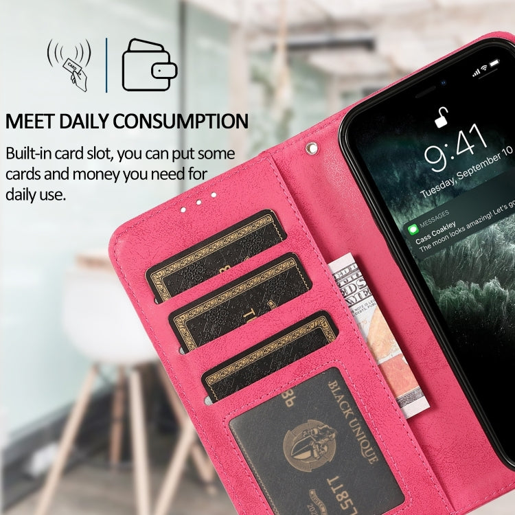 For iPhone 15 Pro 2 in 1 Detachable Phone Leather Case(Pink) - HoMEdemic™ 