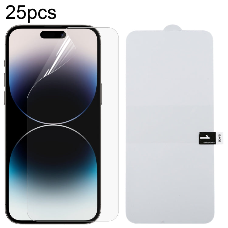 For iPhone 15 Pro 25pcs Full Screen Protector Explosion-proof Hydrogel Film - HoMEdemic™ 