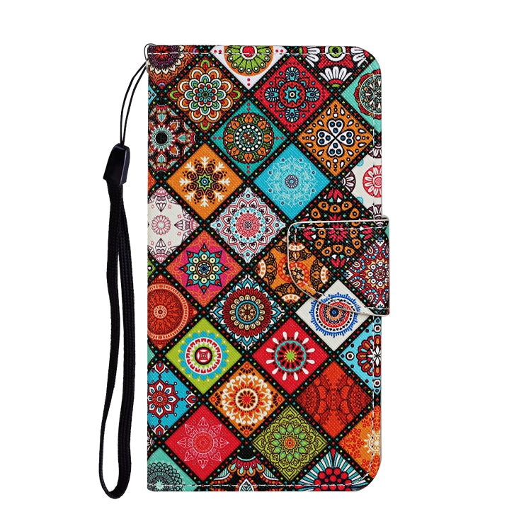For iPhone 15 Pro 3D Colored Drawing Flip Leather Phone Case(Ethnic Totem) - HoMEdemic™ 