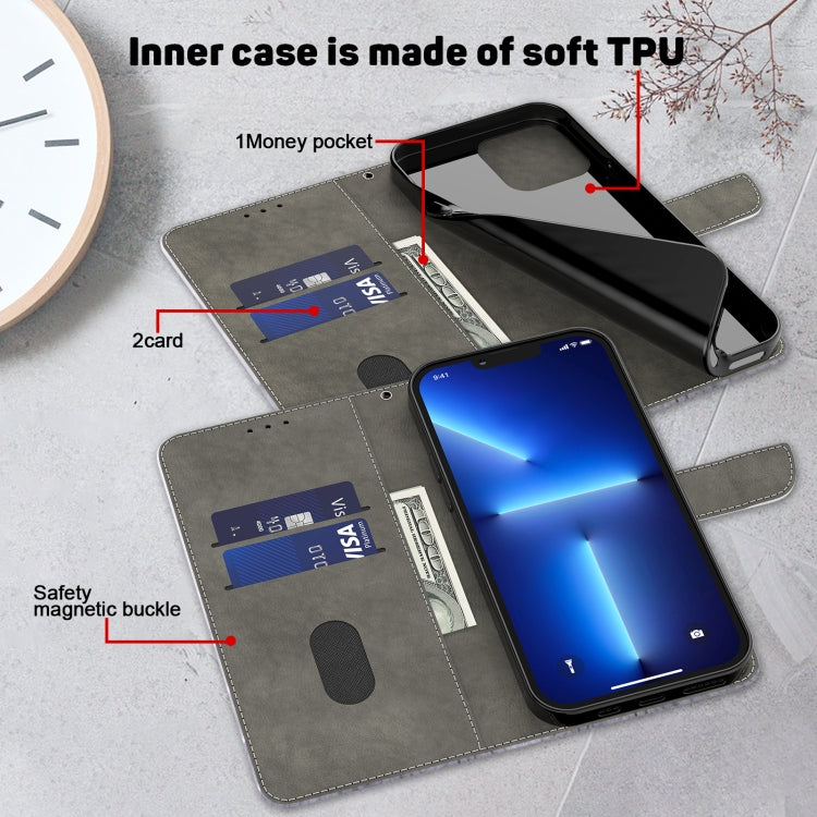 For iPhone 15 Pro 3D Painted Leather Phone Case(Smile Cat) - HoMEdemic™ 