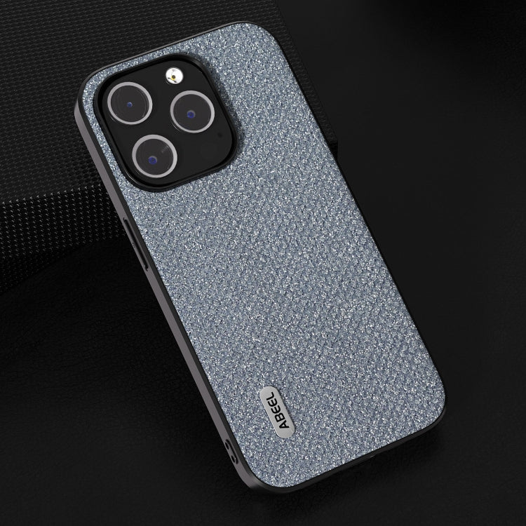 For iPhone 15 Pro ABEEL Diamond Black Edge Phone Case(Jewel Black) - HoMEdemic™ 