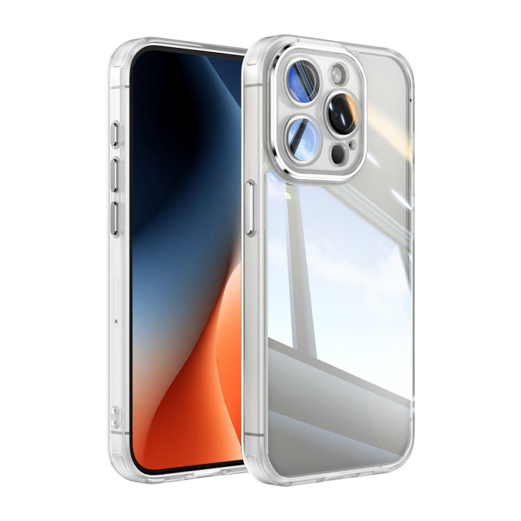 For iPhone 15 Pro Acrylic Hybrid TPU Armor Shockproof Phone Case(Transparent) - HoMEdemic™ 