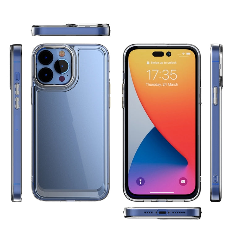 For iPhone 15 Pro Acrylic + TPU Shockproof Phone Case(Transparent) - HoMEdemic™ 