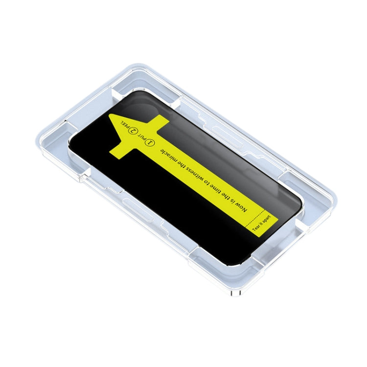 For iPhone 15 Pro Anti-peeping Fast Attach Dust-proof Anti-static Tempered Glass Film - HoMEdemic™ 