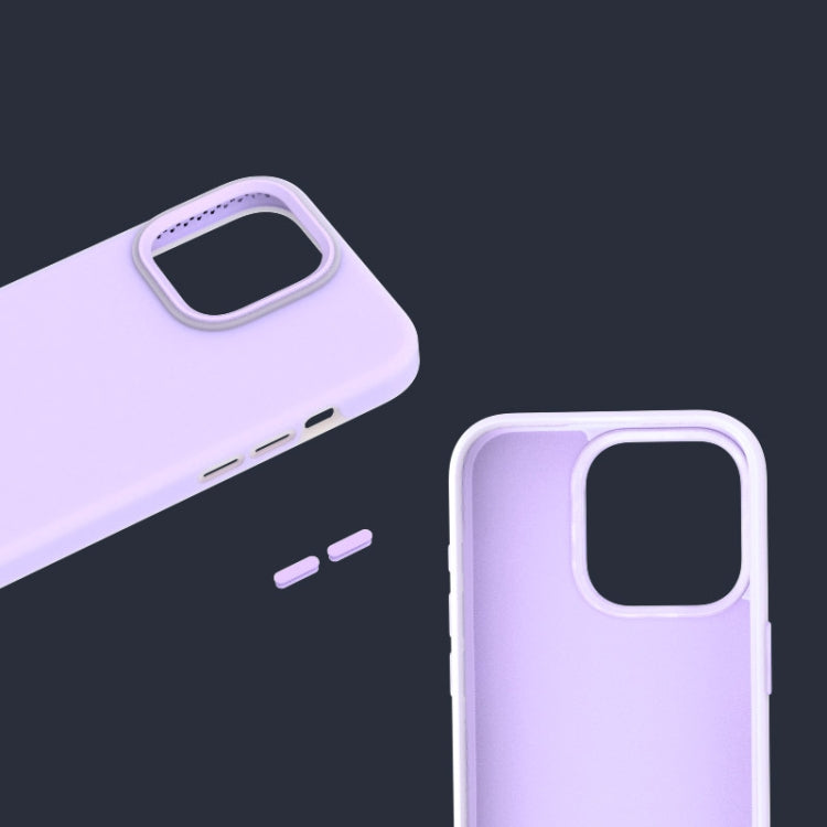 For iPhone 15 Pro Big Hole Dopamine PC Phone Case(White) - HoMEdemic™ 