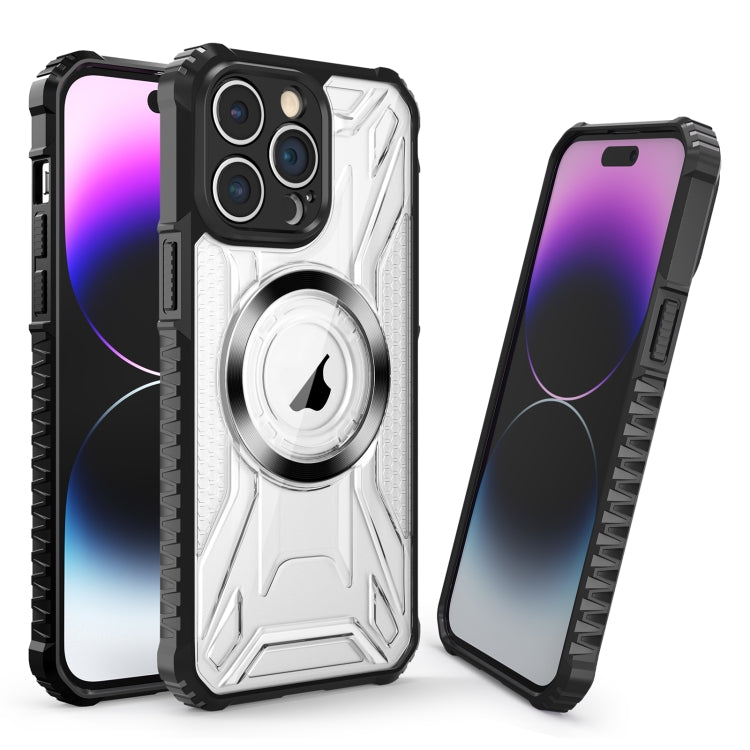 For iPhone 15 Pro CD Texture Magsafe Phone Case(Black) - HoMEdemic™ 