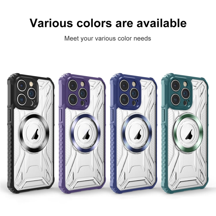 For iPhone 15 Pro CD Texture Magsafe Phone Case(Sapphire) - HoMEdemic™ 