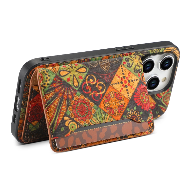 For iPhone 15 Pro Card Slot Holder Phone Case(Autumn Yellow) - HoMEdemic™ 