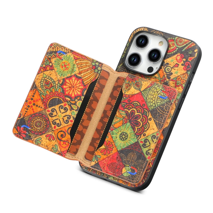 For iPhone 15 Pro Card Slot Holder Phone Case(Autumn Yellow) - HoMEdemic™ 