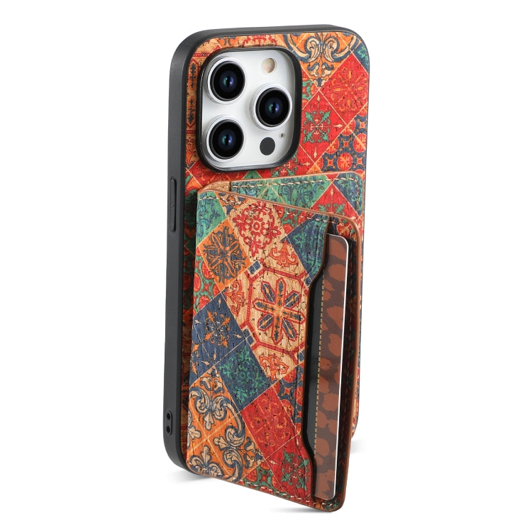 For iPhone 15 Pro Card Slot Holder Phone Case(Winter Blue) - HoMEdemic™ 