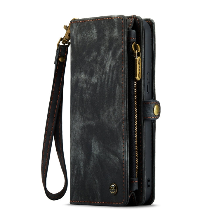 For iPhone 15 Pro CaseMe 008 Detachable Multifunctional Leather Phone Case(Black) - HoMEdemic™ 