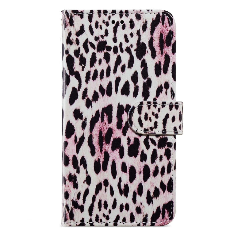 For iPhone 15 Pro Colored Drawing Leather Phone Case(Leopard) - HoMEdemic™ 