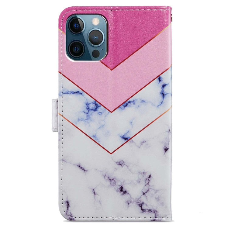 For iPhone 15 Pro Colored Drawing Leather Phone Case(Smoke Marble) - HoMEdemic™ 
