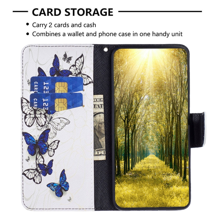 For iPhone 15 Pro Colored Drawing Pattern Flip Leather Phone Case(Butterflies) - HoMEdemic™ 