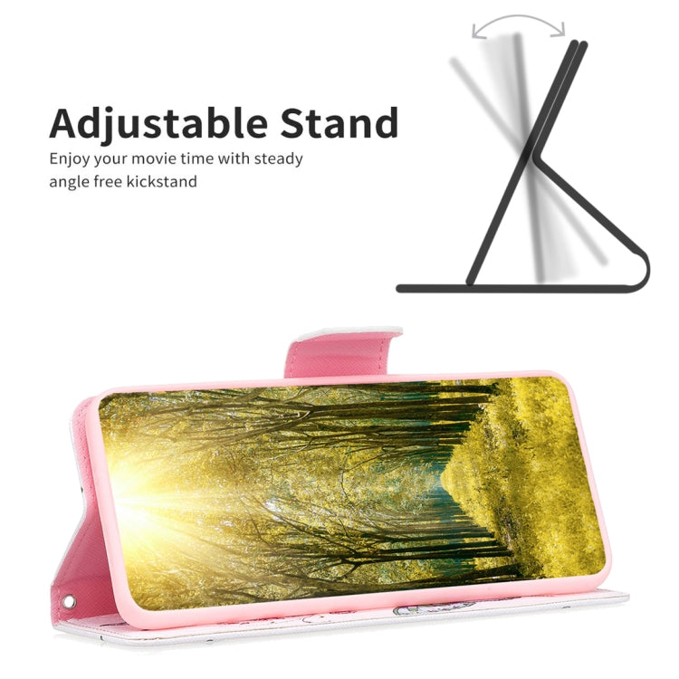 For iPhone 15 Pro Colored Drawing Pattern Flip Leather Phone Case(Flowers Butterfly) - HoMEdemic™ 