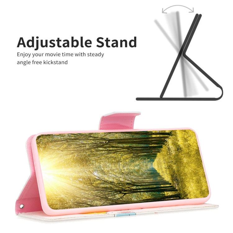For iPhone 15 Pro Colored Drawing Pattern Flip Leather Phone Case(Umbrella Elephant) - HoMEdemic™ 