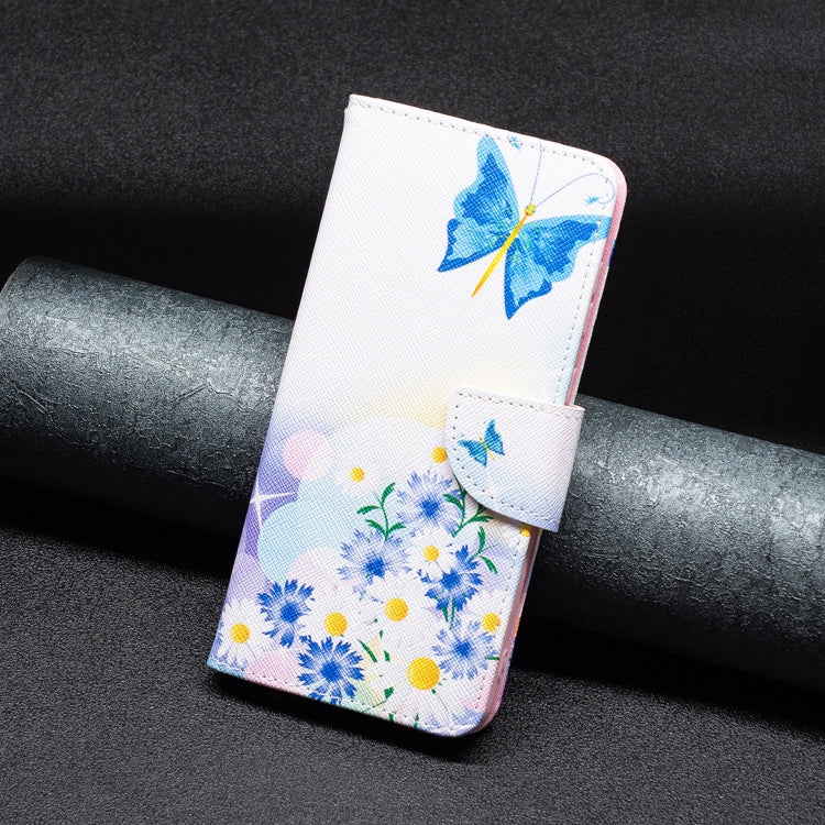For iPhone 15 Pro Colored Drawing Pattern Leather Phone Case(Butterfly Love) - HoMEdemic™ 