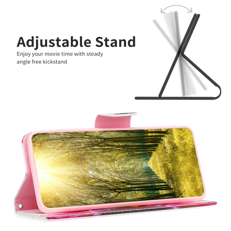 For iPhone 15 Pro Colored Drawing Pattern Leather Phone Case(Sun Flower) - HoMEdemic™ 