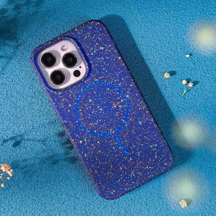 For iPhone 15 Pro Colorful Frosted Magsafe PC Hybrid TPU Phone Case(Blue) - HoMEdemic™ 