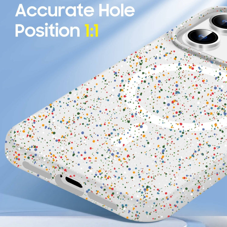 For iPhone 15 Pro Colorful Frosted Magsafe PC Hybrid TPU Phone Case(Blue) - HoMEdemic™ 