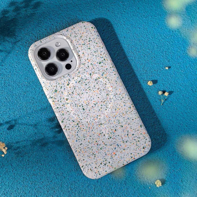 For iPhone 15 Pro Colorful Frosted Magsafe PC Hybrid TPU Phone Case(White) - HoMEdemic™ 