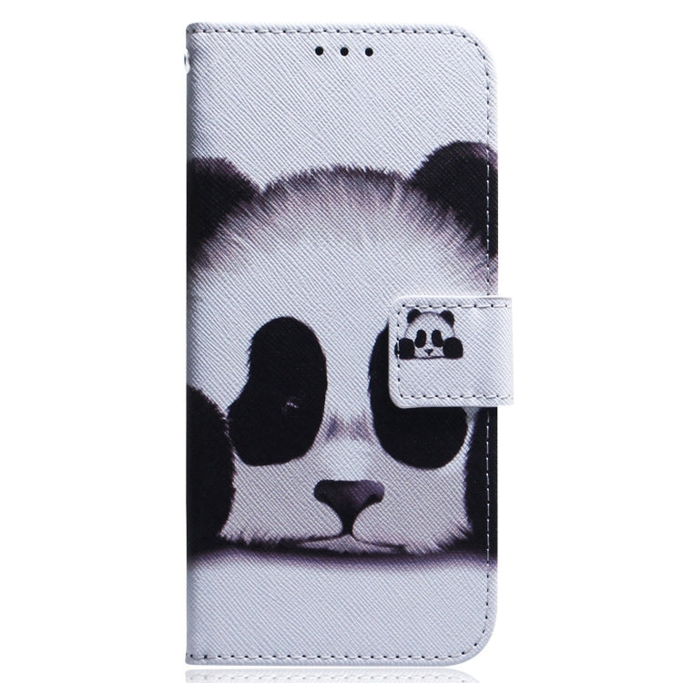 For iPhone 15 Pro Coloured Drawing Flip Leather Phone Case(Panda) - HoMEdemic™ 