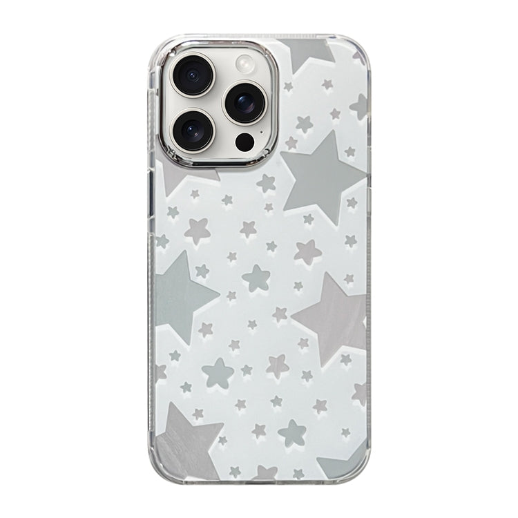 For iPhone 15 Pro Cooling Flash Feather TPU + PC Phone Case(Pentagram) - HoMEdemic™ 